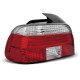 Világítás TUNING-TEC hátsó lámpák BMW E39 09.95-08.00-hoz (LIMOUSINE), piros-fehér, V2 | race-shop.hu