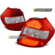 Világítás TUNING-TEC LED hátsó lámpák BMW E87 04-08.07-hez, piros-fehér | race-shop.hu