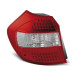Világítás TUNING-TEC LED hátsó lámpák BMW E87 04-08.07-hez, piros-fehér | race-shop.hu