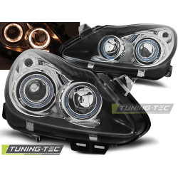 OPEL CORSA D 04.06-11 ANGEL EYES FEKETE