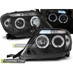 TOYOTA HILUX 05-11 ANGEL EYES FEKETE