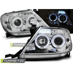 Fényszóró TOYOTA HILUX 05-11 ANGEL EYES króm