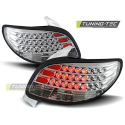 TUNING-TEC LED hátsó lámpák PEUGEOT 206 10.98-hoz, króm, V1