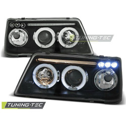 Fényszóró PEUGEOT 205 09.83-10.96 ANGEL EYES fekete