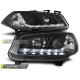 Világítás TUNING-TEC első lámpák (DRL) RENAULT MEGANE II 11.02-10.05-höz (H1), fekete | race-shop.hu