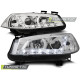 Világítás TUNING-TEC első lámpák (DRL) RENAULT MEGANE II 11.02-12.05-höz (H1), króm | race-shop.hu
