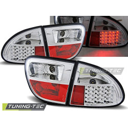 TUNING-TEC LED hátsó lámpák SEAT LEON 04.99-08.04-hez, króm, V1