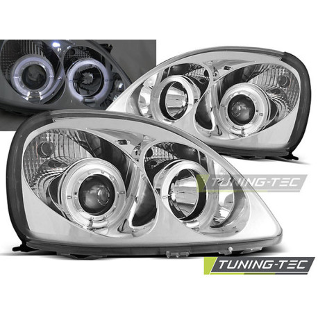 Világítás TOYOTA YARIS 04.99-09.03 ANGEL EYES KRÓM | race-shop.hu