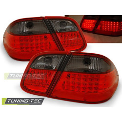TUNING-TEC LED hátsó lámpák MERCEDES W208 CLK 03.97-04.02-höz (COUPE, CABRIO), piros-füstös