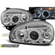 Világítás Fényszóró OPEL CORSA B 02.93-10.00 ANGEL EYES króm | race-shop.hu