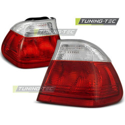 TUNING-TEC hátsó lámpák BMW E46 05.98-08.01 SEDAN-hoz, piros-fehér