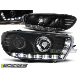 TUNING-TEC első lámpák (DRL) VW SCIROCCO 08-04.14-hez (H7/H1), fekete