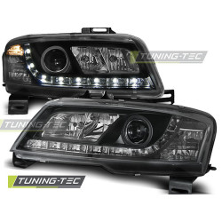 TUNING-TEC első lámpák (DRL) FIAT STILO 3D 10.01-08-hoz (H1), fekete