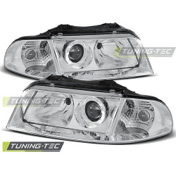 TUNING-TEC első lámpák AUDI A4 01.99-11.00-hoz (H7), króm