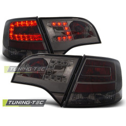 TUNING-TEC LED hátsó lámpák AUDI A4 B7 11.04-03.08 AVANT-hoz, füstös
