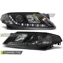 TUNING-TEC első lámpák (DRL) RENAULT LAGUNA 2 01-03.05-höz (H7/H1), fekete