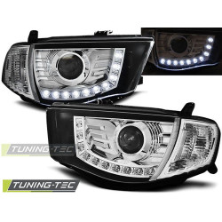 TUNING-TEC első lámpák (DRL) MITSUBISHI L200 06-10-hoz (H7), króm
