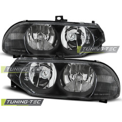 TUNING-TEC első lámpák ALFA ROMEO 156 10.97-06.03-hoz (H7), fekete