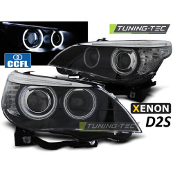 XENON Fényszóró D2S ANGEL EYES CCFL fekete BMW E60/E61 03-04