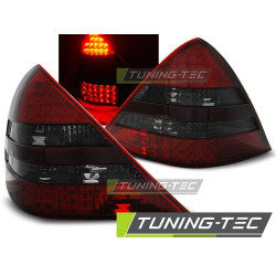 TUNING-TEC LED hátsó lámpák MERCEDES R170 SLK 04.96-04-hez, piros-füstös, V2