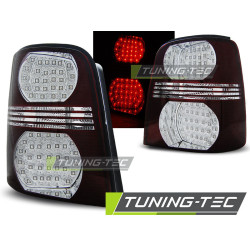 TUNING-TEC LED hátsó lámpák VW TOURAN 02.03-10-hoz, piros-fehér