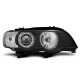 Világítás TUNING-TEC első lámpák (Angel Eyes) XENON BMW X5 E53 09.99-10.03-hoz (D2S/H7), fekete, V2 | race-shop.hu
