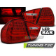 TUNING-TEC LED hátsó lámpák (LED Bar) BMW E90 03.05-08.08-hoz (LIMOUSINE), piros