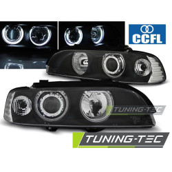 Fényszóró ANGEL EYES CCFL fekete BMW E39 09.95-06.03