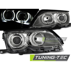 FÉNYSZÓRÓ ANGEL EYES LED KRÓM BMW E46 09.01-03.05