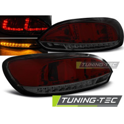 TUNING-TEC LED hátsó lámpák VW SCIROCCO III 08-04.14-hez, piros-füstös, V1