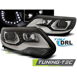 FÉNYSZÓRÓ TRUE DRL FEKETE VW TIGUAN 2011 - 12.2015