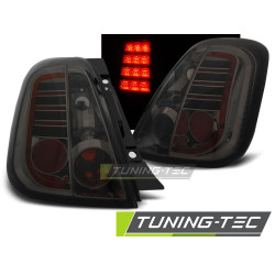 TUNING-TEC LED hátsó lámpák FIAT 500 07-15-höz (HATCHBACK, CABRIO), füstös