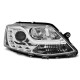Világítás TUNING-TEC első lámpák (Tube Light, DRL) VW JETTA VI 1.11-18-hoz (H7/H1), króm | race-shop.hu