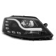 Világítás TUNING-TEC első lámpák (Tube Light, DRL) VW JETTA VI 1.11-18-hoz (H7/H1), fekete | race-shop.hu