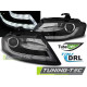 Világítás TUNING-TEC első lámpák (True DRL) AUDI A4 B8 04.08-11-hez (H7), fekete | race-shop.hu