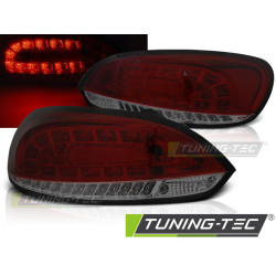 TUNING-TEC LED hátsó lámpák VW SCIROCCO III 08-04.14-hez, piros-füstös, V2