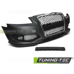 TUNING-TEC első lökhárító (Sport) AUDI A3 06.05-04.08-hoz, fekete króm