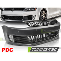 TUNING-TEC első lökhárító (Sport) VW JETTA VI 11-14-hez (parkolószenzorral)