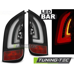 TUNING-TEC LED hátsó lámpák (LED Bar) VW UP! 3.11- / SKODA CITIGO 12.11-hez, fekete