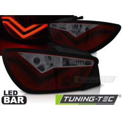 LED Hátsó lámpa piros FÜSTSZÍN SEAT IBIZA 6J 3D 06.08-12