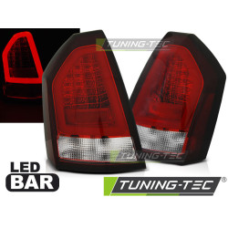 CHRYSLER 300C 05-08 VÖRÖS FEHÉR LED BAR