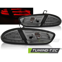 TUNING-TEC LED hátsó lámpák SEAT LEON 03.09-12-höz, füstös