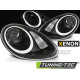 TUNING-TEC első lámpák XENON PORSCHE BOXSTER / CAYMAN 987 05-08-hoz (D2S), fekete