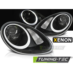 TUNING-TEC első lámpák XENON PORSCHE BOXSTER / CAYMAN 987 05-08-hoz (D2S), fekete