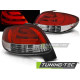 Világítás TUNING-TEC LED hátsó lámpák (LED Bar) PEUGEOT 206 10.98-hoz, piros-fehér | race-shop.hu