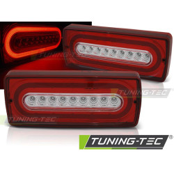 LED Hátsó lámpa piros fehér MERCEDES W463 G-KLASA 90-12