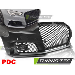 ELÜLSŐ LÖKHÁRÍTÓ SPORT FÉNYES FEKETE PDC AUDI A3 12-16