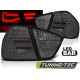 TUNING-TEC LED hátsó lámpák (LED Bar) BMW E90 03.05-08.08-hoz, füstös