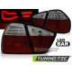 TUNING-TEC LED hátsó lámpák (LED Bar) BMW E90 03.05-08.08-hoz, piros-füstös