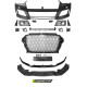 Body kitek és vizuális kiegészítők TUNING-TEC első lökhárító (Sport) AUDI A3 12-16-hoz, fényes fekete | race-shop.hu